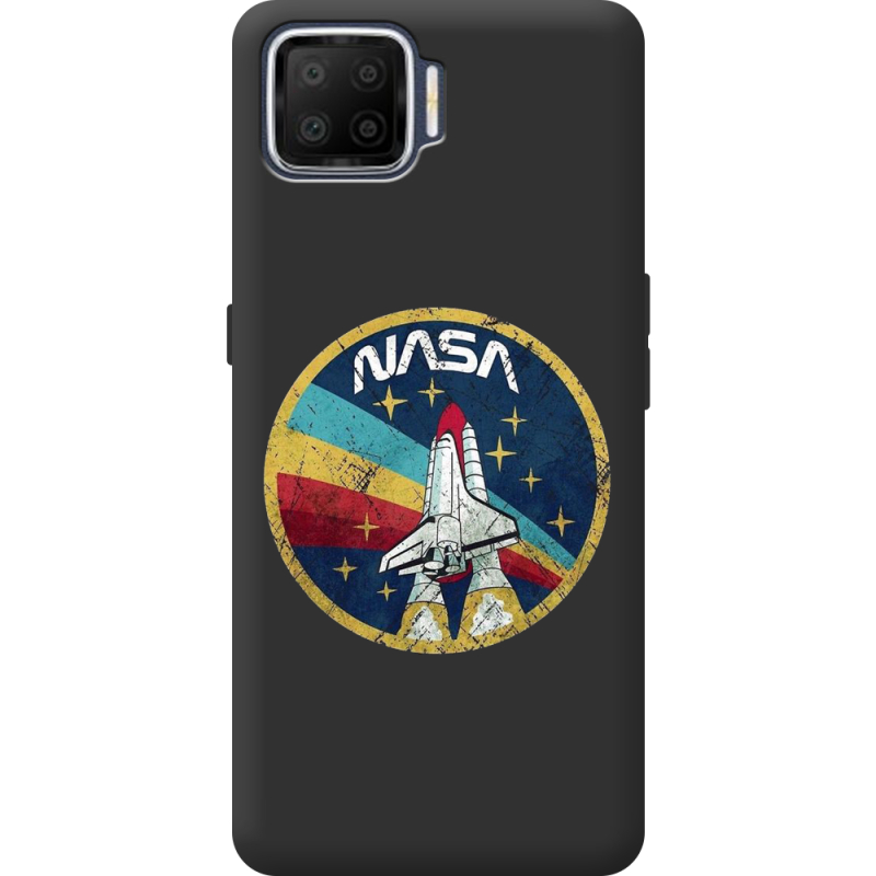 Черный чехол BoxFace OPPO A73 NASA