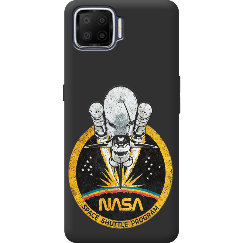 Черный чехол BoxFace OPPO A73 NASA Spaceship