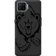 Черный чехол BoxFace OPPO A73 Grizzly Bear