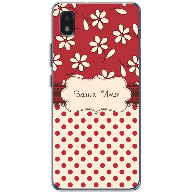 Чехол BoxFace ZTE Blade L210 Именной Polka Dots