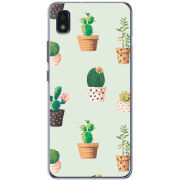 Чехол BoxFace ZTE Blade L210 L-green Cacti