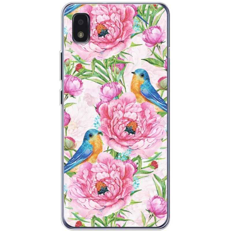 Чехол BoxFace ZTE Blade L210 Birds and Flowers