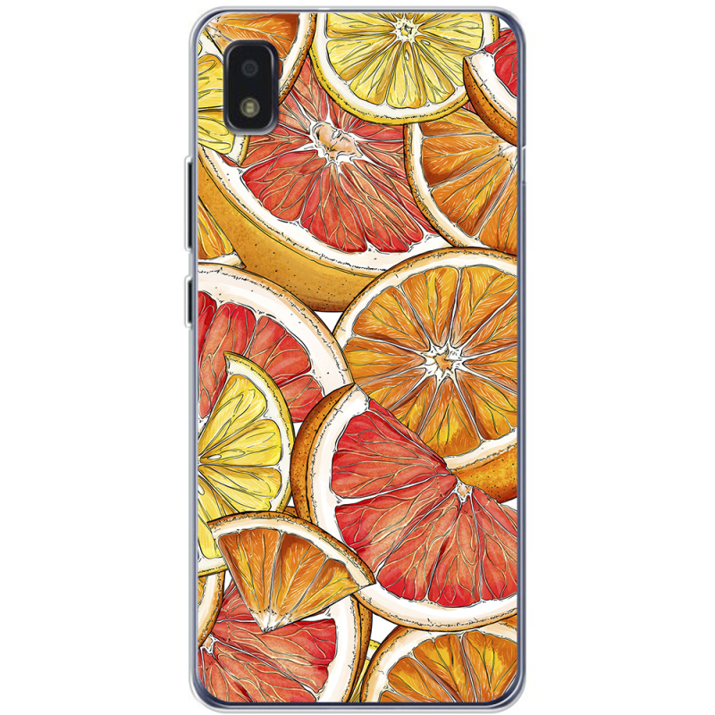 Чехол BoxFace ZTE Blade L210 Citrus Pattern