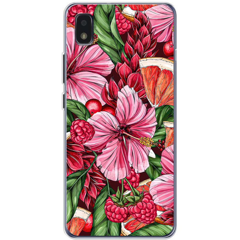 Чехол BoxFace ZTE Blade L210 Tropical Flowers