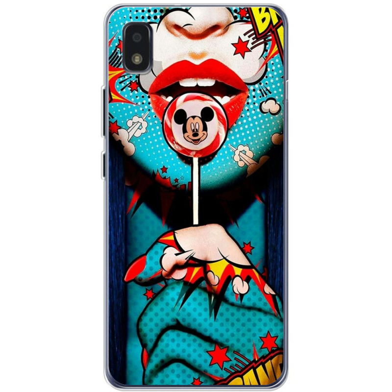 Чехол BoxFace ZTE Blade L210 Girl Pop Art