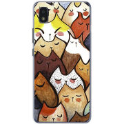 Чехол BoxFace ZTE Blade L210 Sleepy Cats