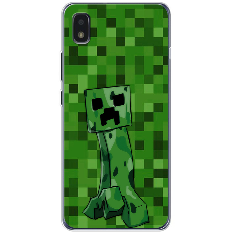 Чехол BoxFace ZTE Blade L210 Minecraft Creeper