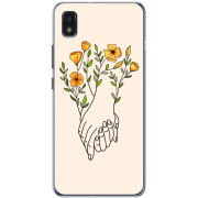 Чехол BoxFace ZTE Blade L210 Flower Hands