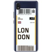 Прозрачный чехол BoxFace ZTE Blade L210 Ticket London