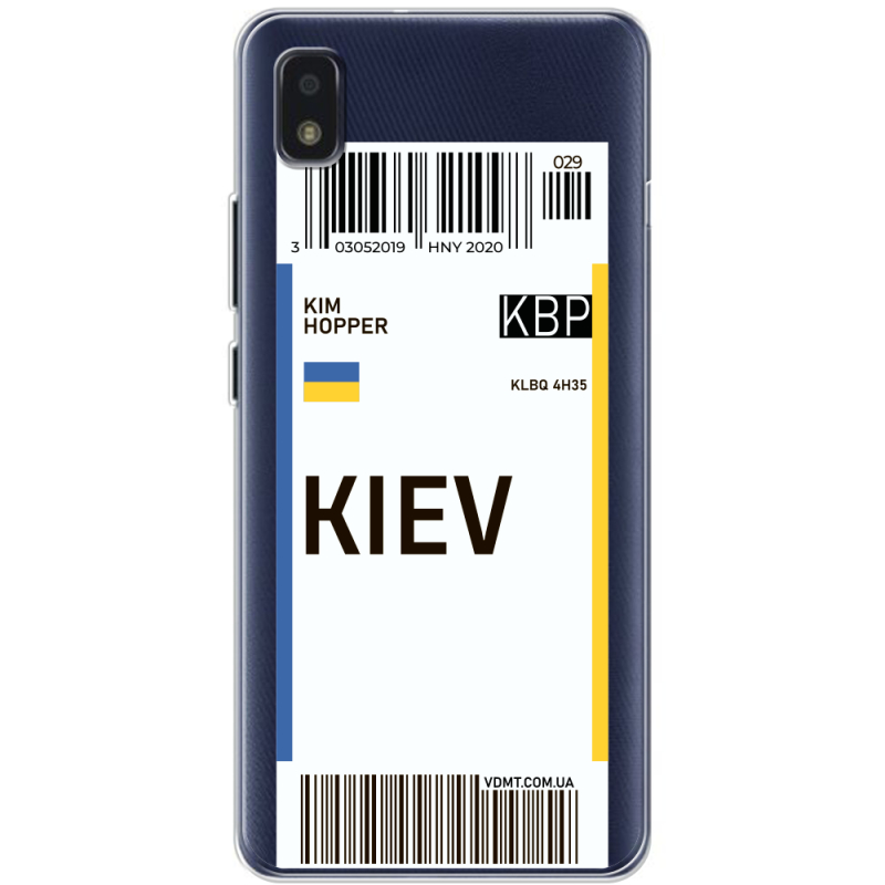 Прозрачный чехол BoxFace ZTE Blade L210 Ticket Kiev