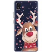 Прозрачный чехол BoxFace ZTE Blade L210 Winter Deer