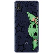 Прозрачный чехол BoxFace ZTE Blade L210 Baby Yoda