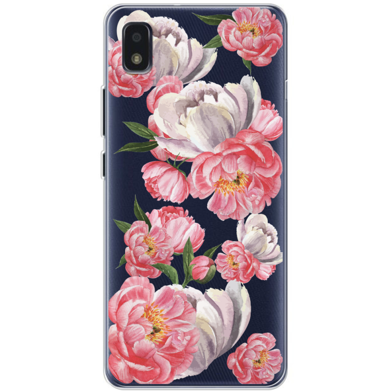 Прозрачный чехол BoxFace ZTE Blade L210 Peony Watercolor Style