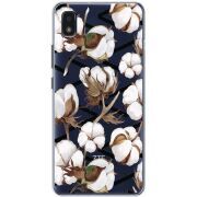 Прозрачный чехол BoxFace ZTE Blade L210 Cotton flowers