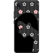 Черный чехол BoxFace ZTE Blade L210 Flower Hair