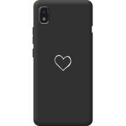 Черный чехол BoxFace ZTE Blade L210 My Heart