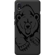 Черный чехол BoxFace ZTE Blade L210 Grizzly Bear