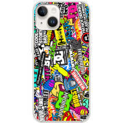 Чехол BoxFace Apple iPhone 14 Multicolored Inscriptions