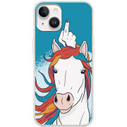 Чехол BoxFace Apple iPhone 14 Fuck Unicorn