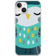 Чехол BoxFace Apple iPhone 14 Green Owl