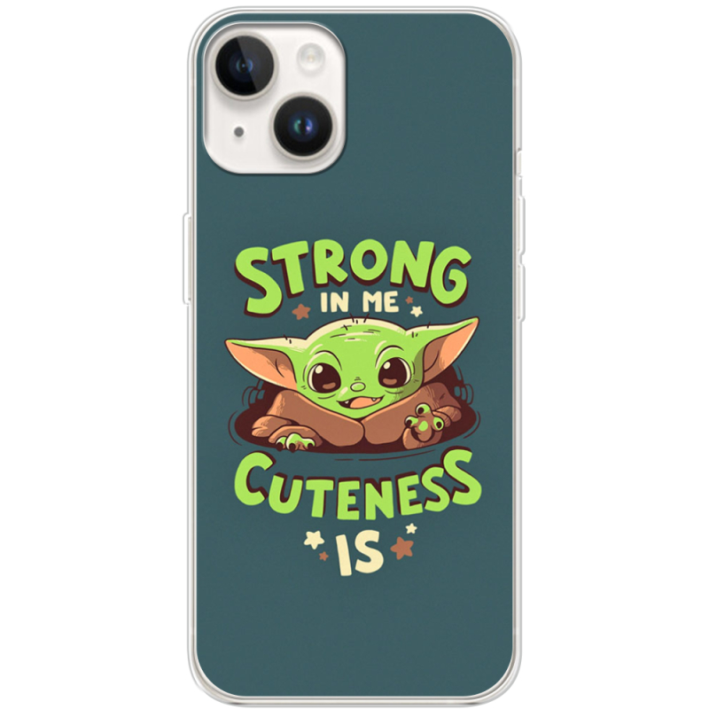 Чехол BoxFace Apple iPhone 14 Strong in me Cuteness is