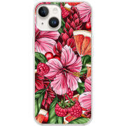 Чехол BoxFace Apple iPhone 14 Tropical Flowers