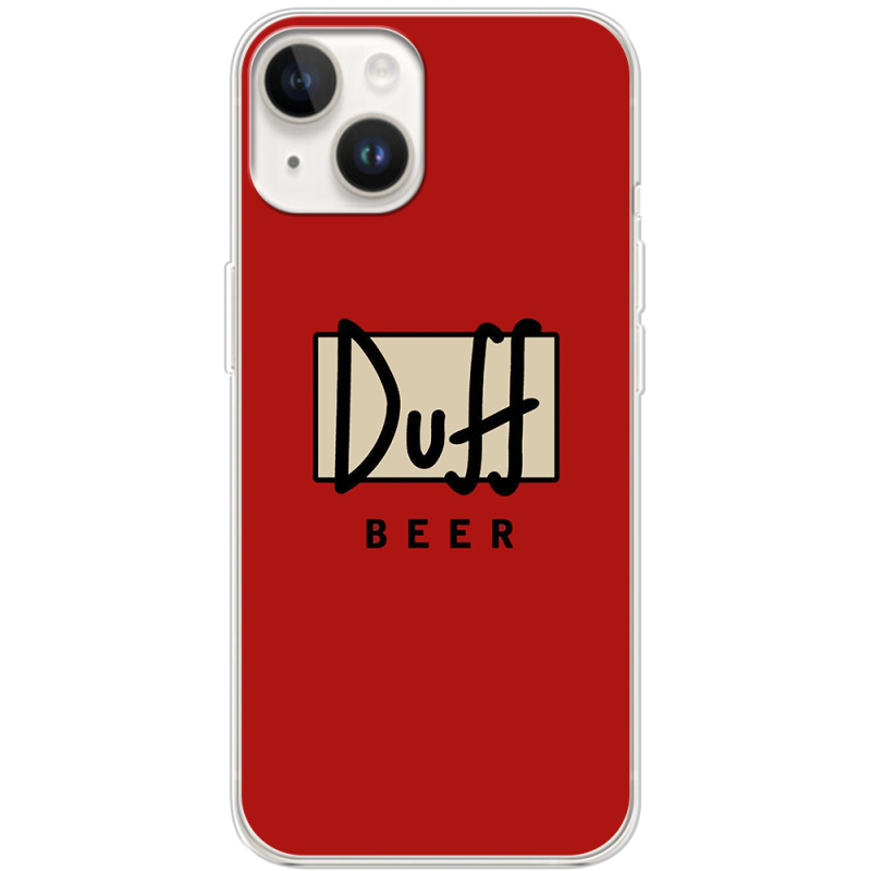 Чехол BoxFace Apple iPhone 14 Duff beer