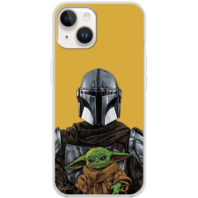 Чехол BoxFace Apple iPhone 14 Маленький Йода