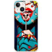 Чехол BoxFace Apple iPhone 14 Girl Pop Art