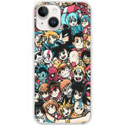 Чехол BoxFace Apple iPhone 14 Anime Stickers