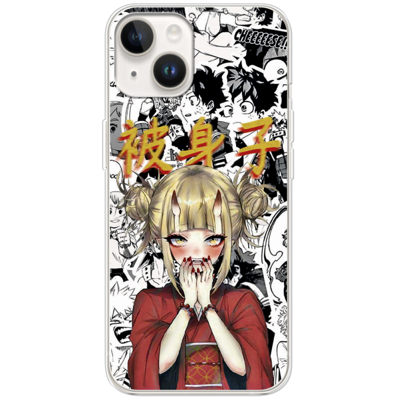 Чехол BoxFace Apple iPhone 14 Himiko Toga - My Hero Academia