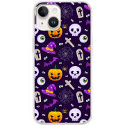 Чехол BoxFace Apple iPhone 14 Halloween Purple Mood