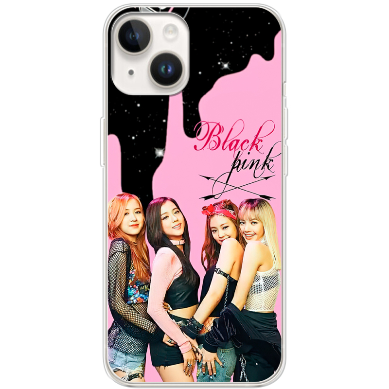 Чехол BoxFace Apple iPhone 14 Blackpink Star