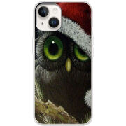 Чехол BoxFace Apple iPhone 14 Christmas Owl