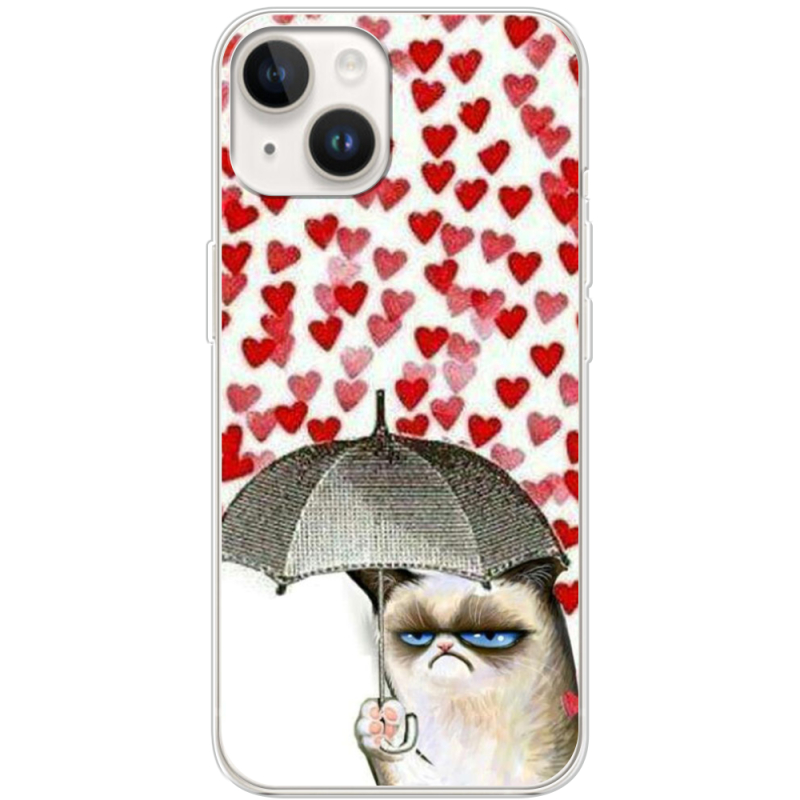 Чехол BoxFace Apple iPhone 14 Raining Hearts