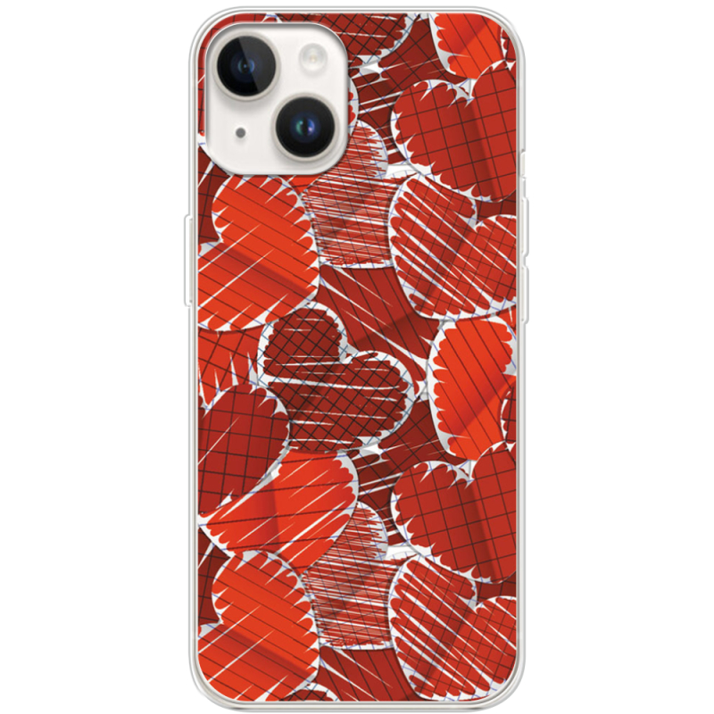 Чехол BoxFace Apple iPhone 14 Heart Strings