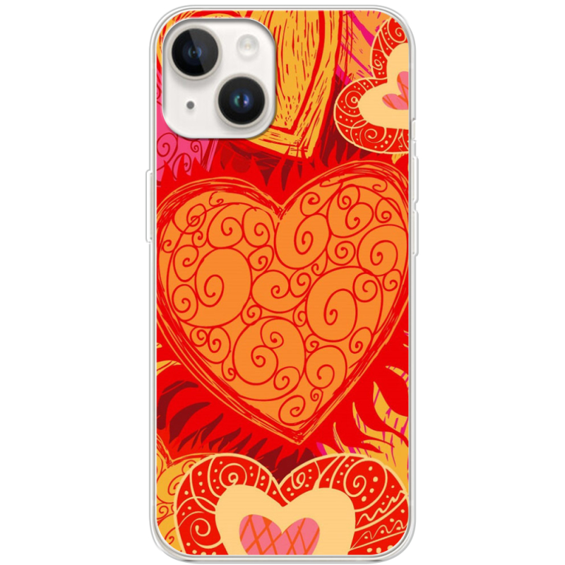 Чехол BoxFace Apple iPhone 14 Warm Hearts