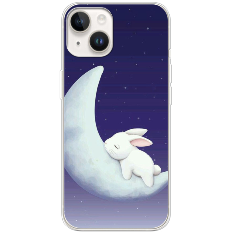 Чехол BoxFace Apple iPhone 14 Moon Bunny