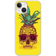 Чехол BoxFace Apple iPhone 14 Pineapple Skull