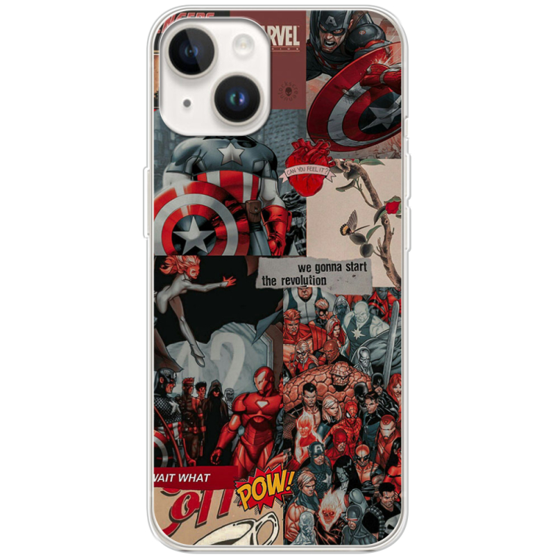 Чехол BoxFace Apple iPhone 14 Marvel Avengers