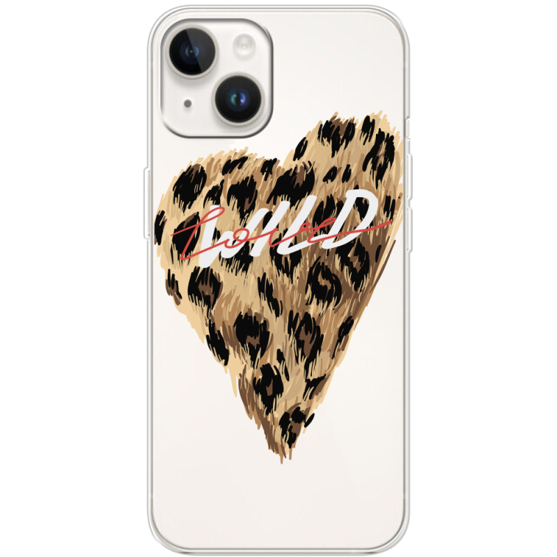 Прозрачный чехол BoxFace Apple iPhone 14 Wild Love