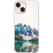 Прозрачный чехол BoxFace Apple iPhone 14 Blue Mountain