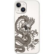 Прозрачный чехол BoxFace Apple iPhone 14 Chinese Dragon