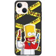 Черный чехол BoxFace Apple iPhone 14 White Bart