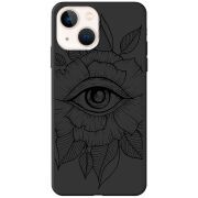 Черный чехол BoxFace Apple iPhone 14 Eye