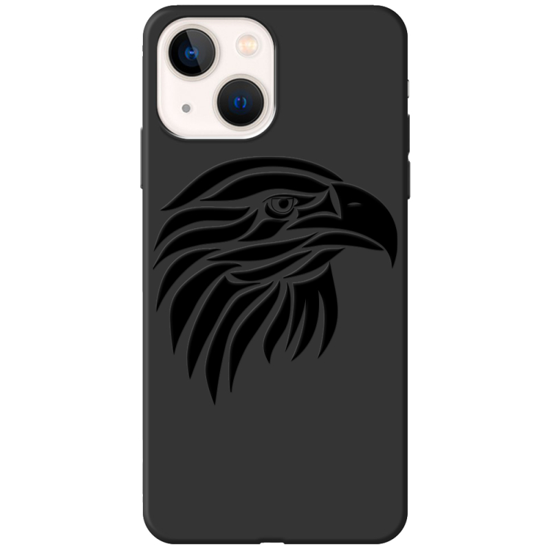 Черный чехол BoxFace Apple iPhone 14 Eagle