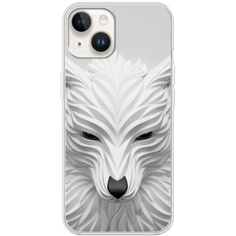 Чехол BoxFace Apple iPhone 14 Plus White Wolf