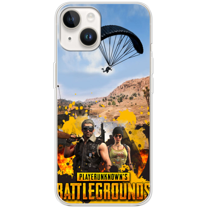 Чехол BoxFace Apple iPhone 14 Plus Pubg parachute