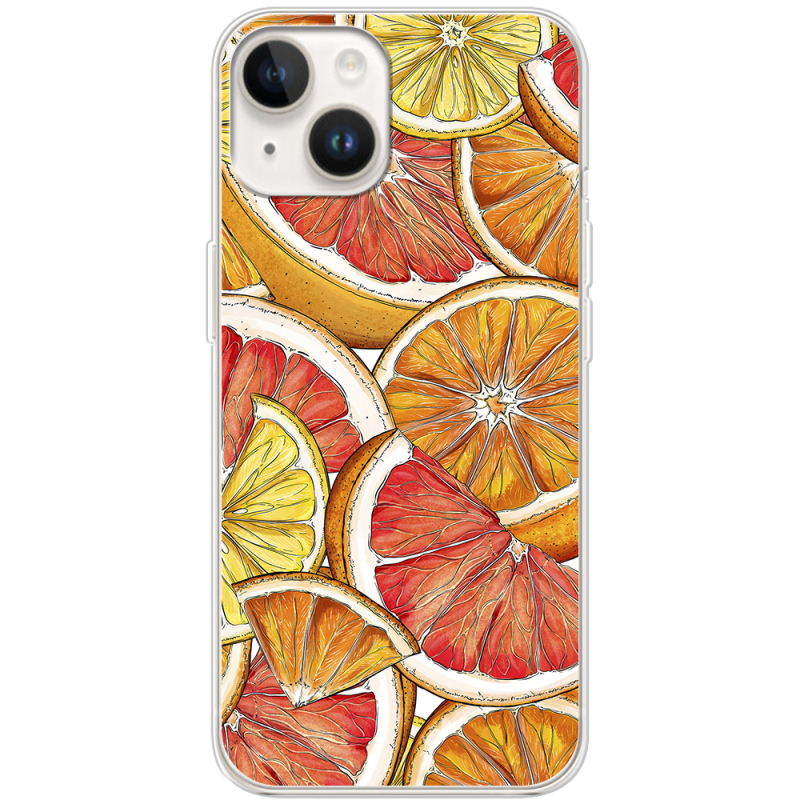 Чехол BoxFace Apple iPhone 14 Plus Citrus Pattern