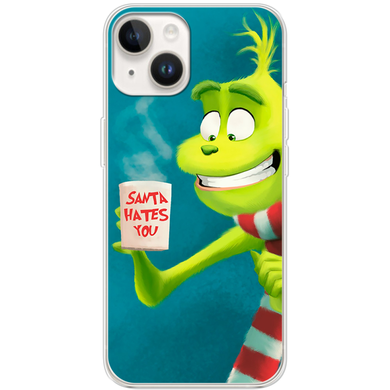 Чехол BoxFace Apple iPhone 14 Plus Santa Hates You